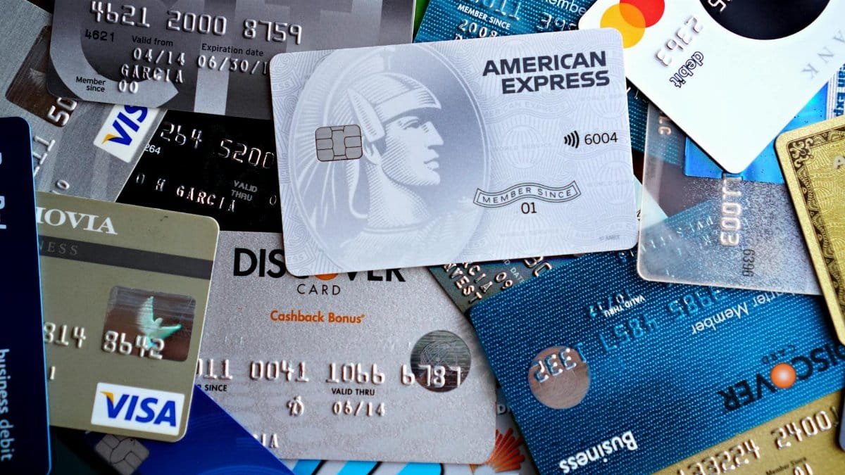Credit Cards on Table