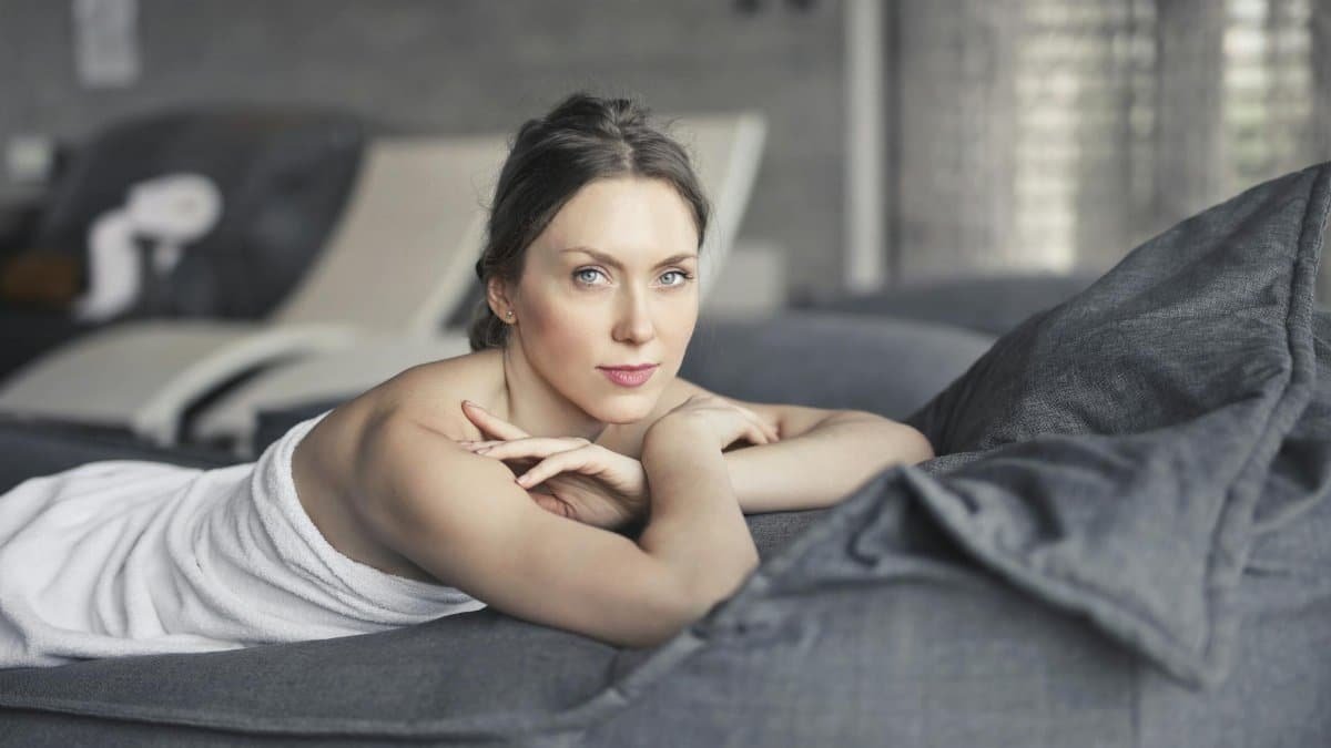 A serene moment of relaxation and wellness in a Budapest, Hungary hotel spa.