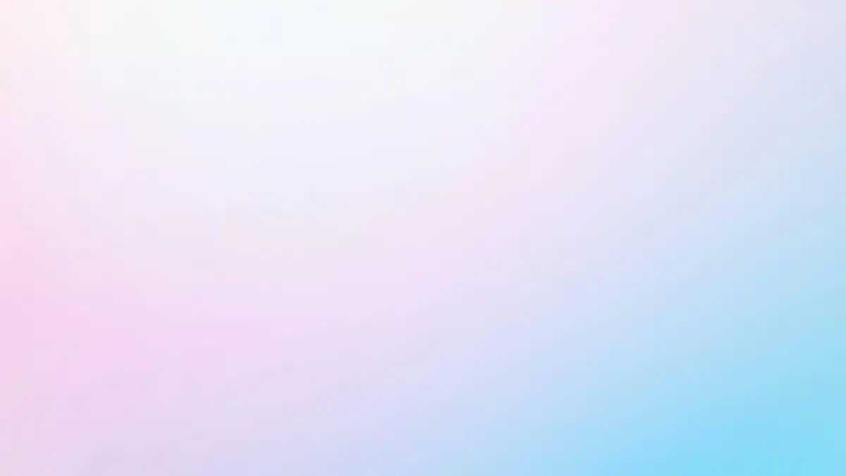 Soft pastel gradient background in pink, blue, and white tones. Ideal for abstract designs.