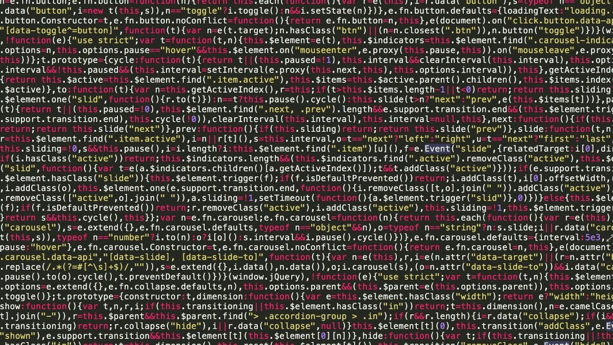 Vibrant and detailed view of JavaScript code on a screen, ideal for tech and programming visuals.